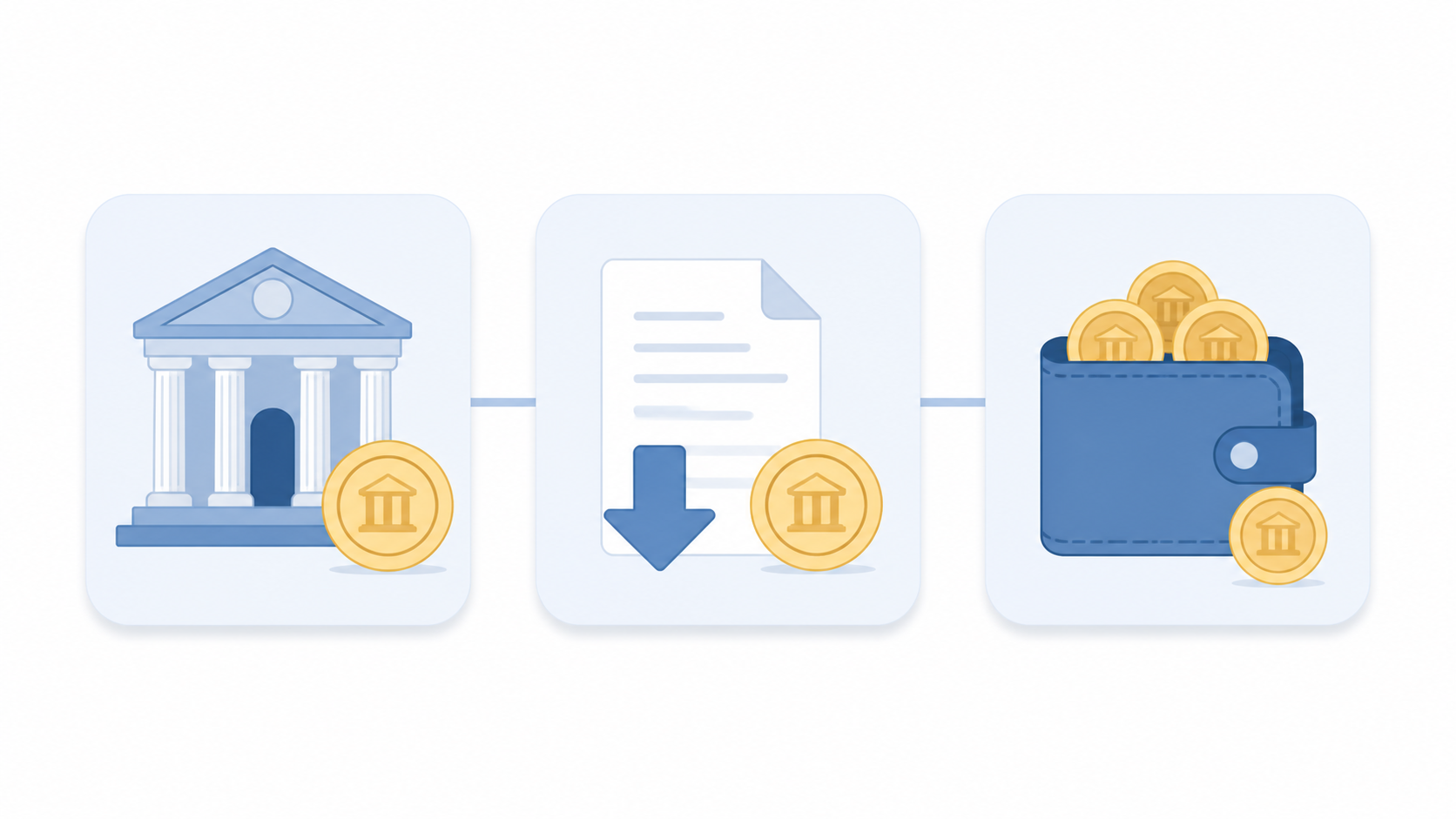 実家じまいで使えるお金を3種類に分けて示す比較イメージ