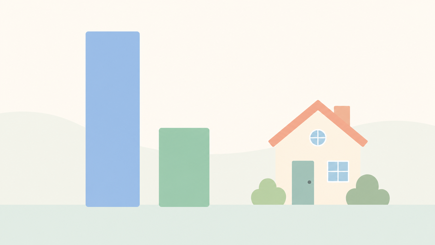 火災保険金額に対して地震保険金額が30から50パーセントの範囲であることを示すイメージ