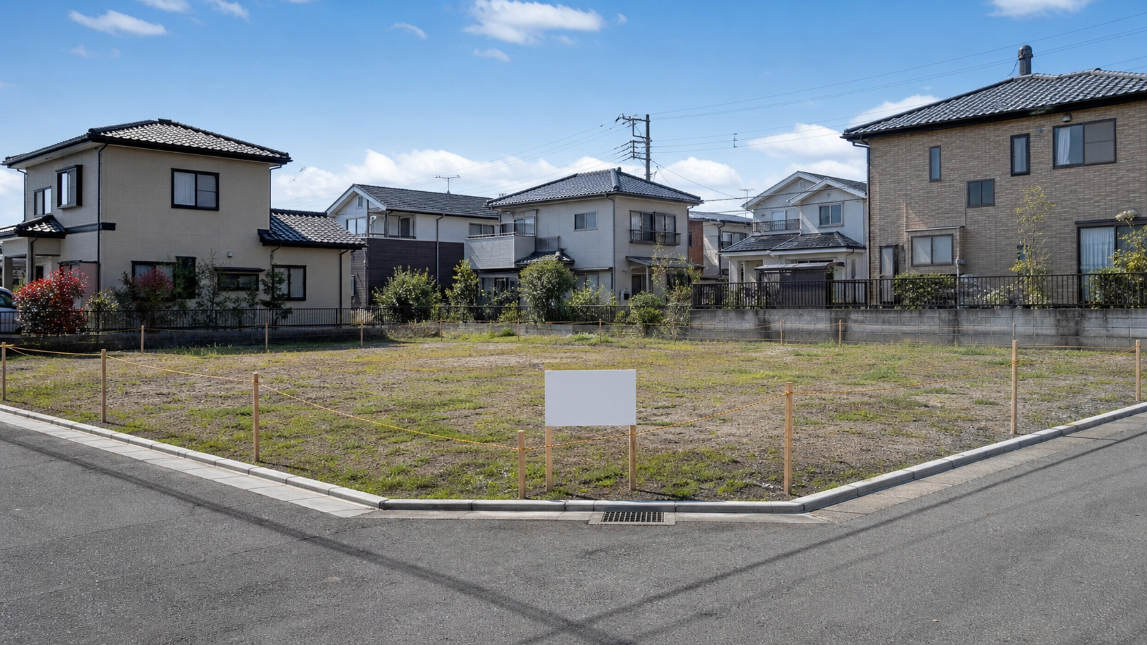 境界確定測量を終えて土地の売却準備が整ったイメージ