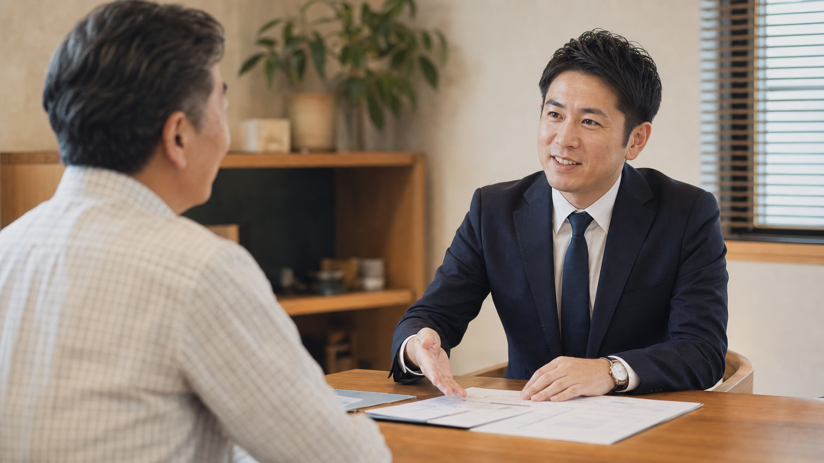 成年後見や家族信託について専門家に相談するイメージ