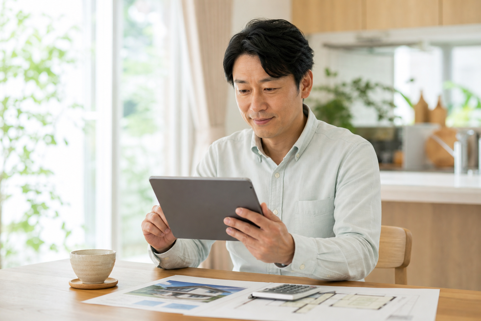 売却サポート内容を比較して納得して会社を選ぶ人のイメージ