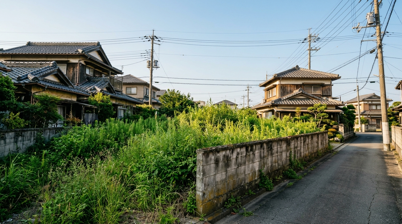 使い道がなく手放したい相続した空き地のイメージ