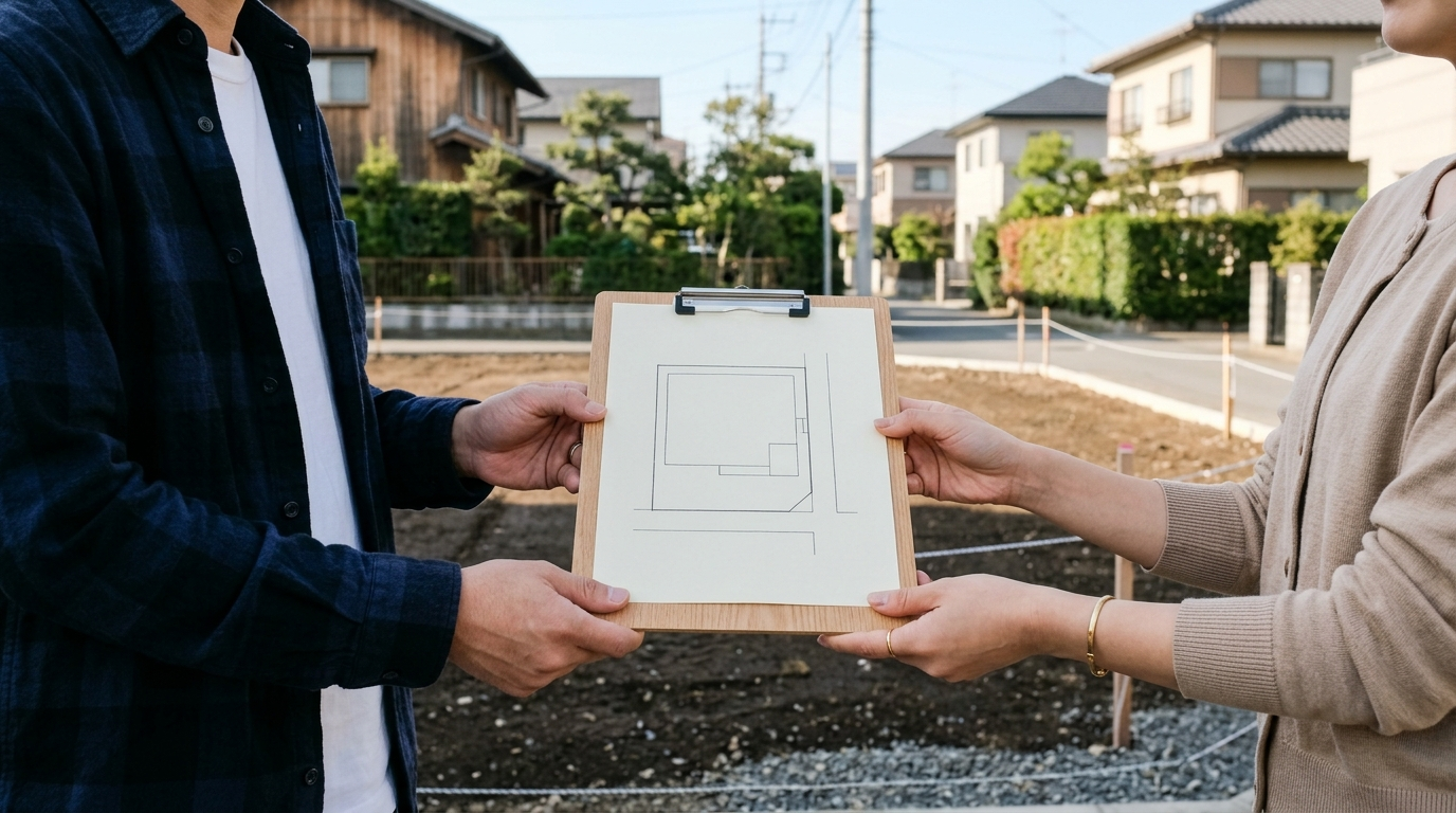手放す前に土地の売却可能性を確かめるイメージ
